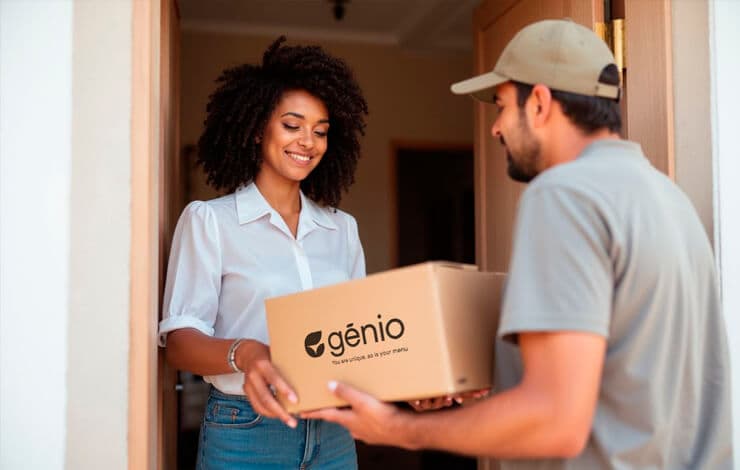 Entrega em casa ou no escritório