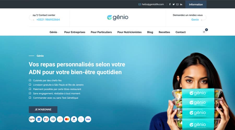 Apresentação Institucional da Génio